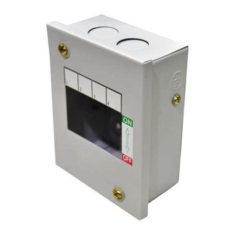 4 way metal enclosure|4 pole mcb box price.